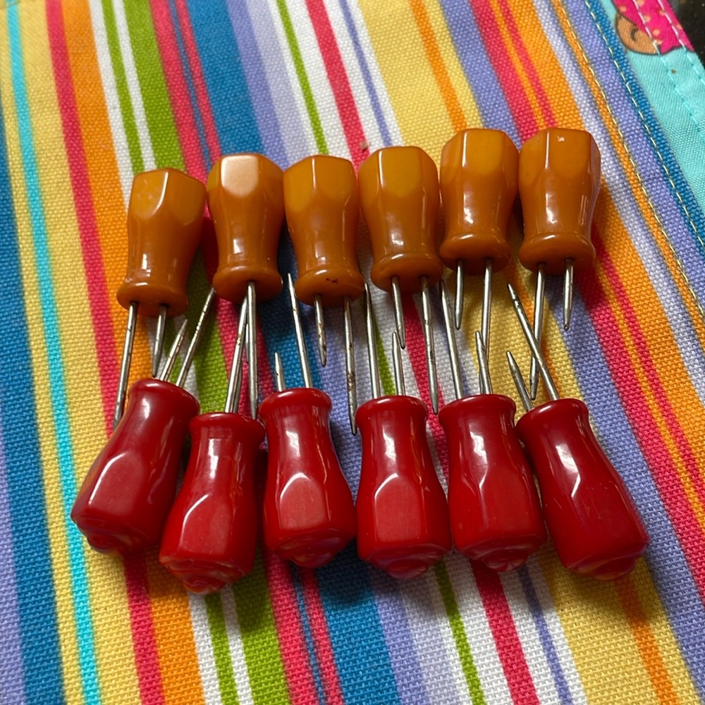 Vintage Bakelite Corn Holders…